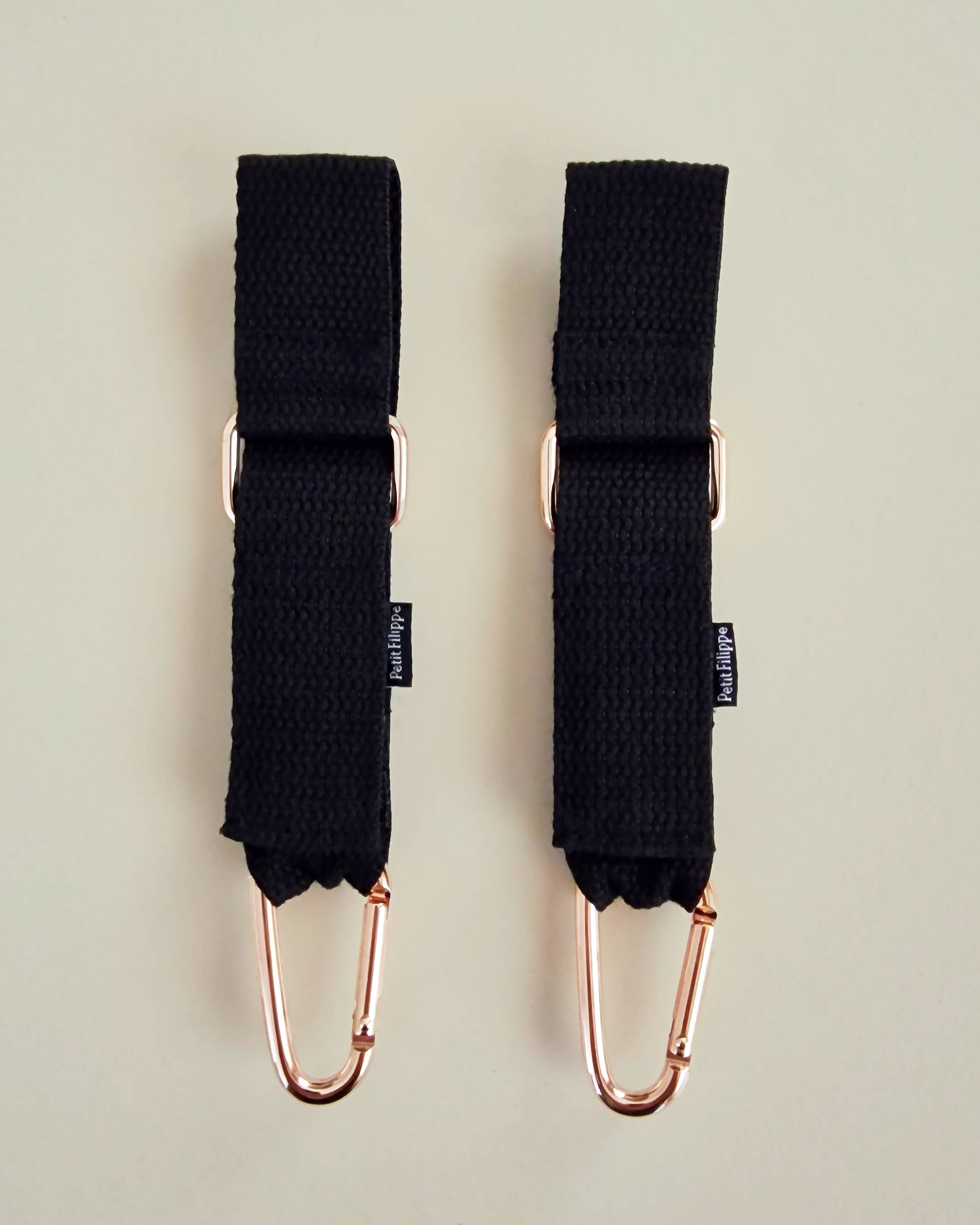 Stroller Clip Set - Black - Petit Filippe