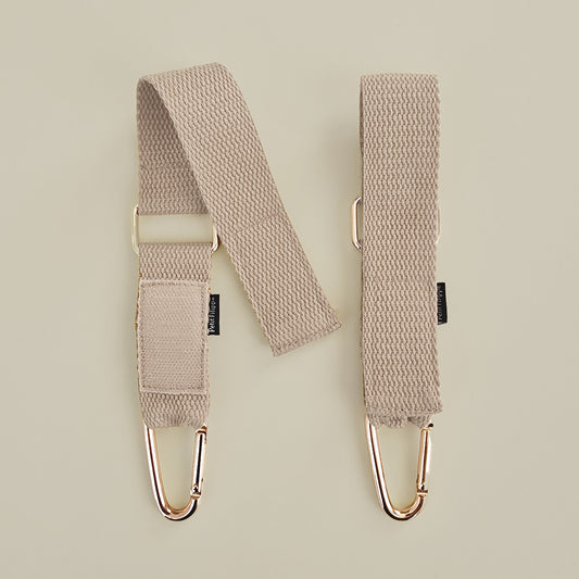 Stroller Clip Set - Oatmeal - Petit Filippe