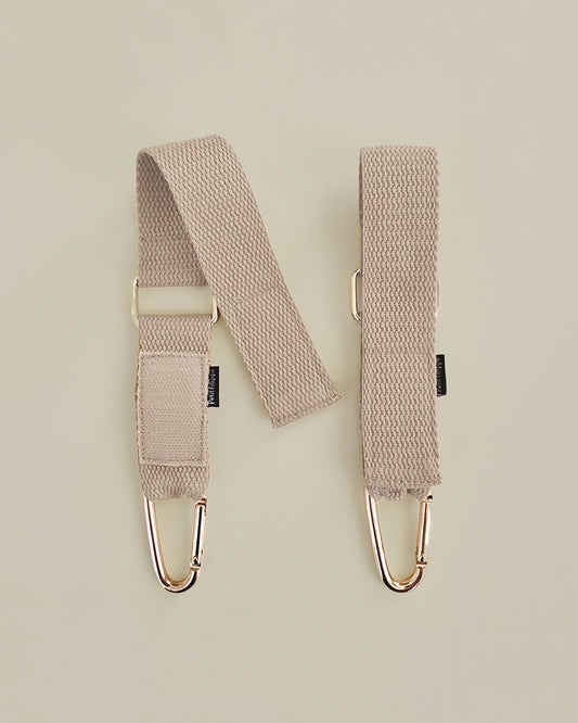 Stroller Clip Set - Oatmeal - Petit Filippe
