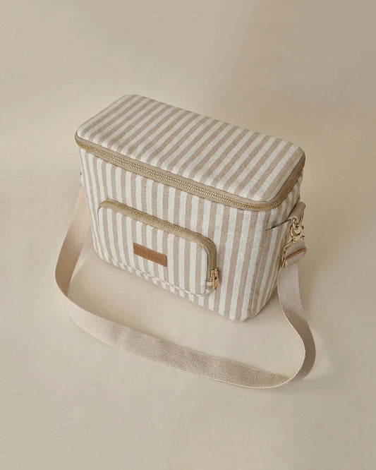 Stroller & Crossbody Bag - Oatmeal Striped
