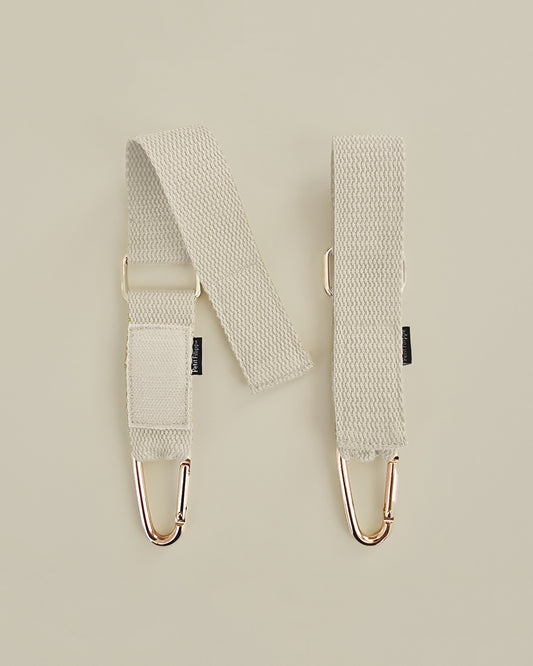 Ensemble de clips pour poussette - Naturel