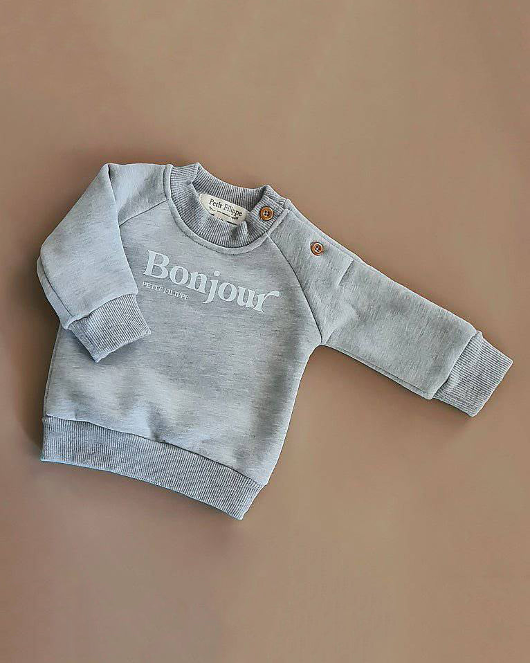 Sweatshirt - Grey - Petit Filippe
