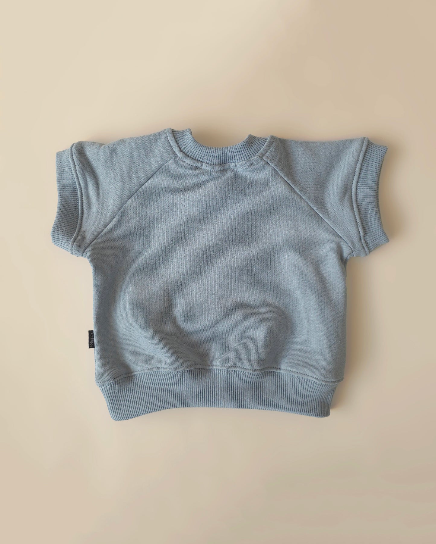 Sweatshirt - More Gelato Please - Steel Blue - Petit Filippe