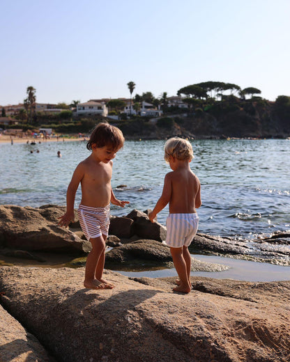 Baby Swim Shorts - UPF50+ - Striped - Petit Filippe