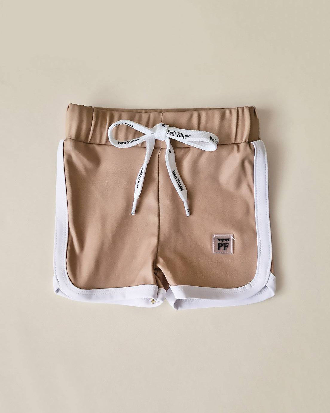 Baby Swim Shorts - UPF50+ - Beige - Petit Filippe