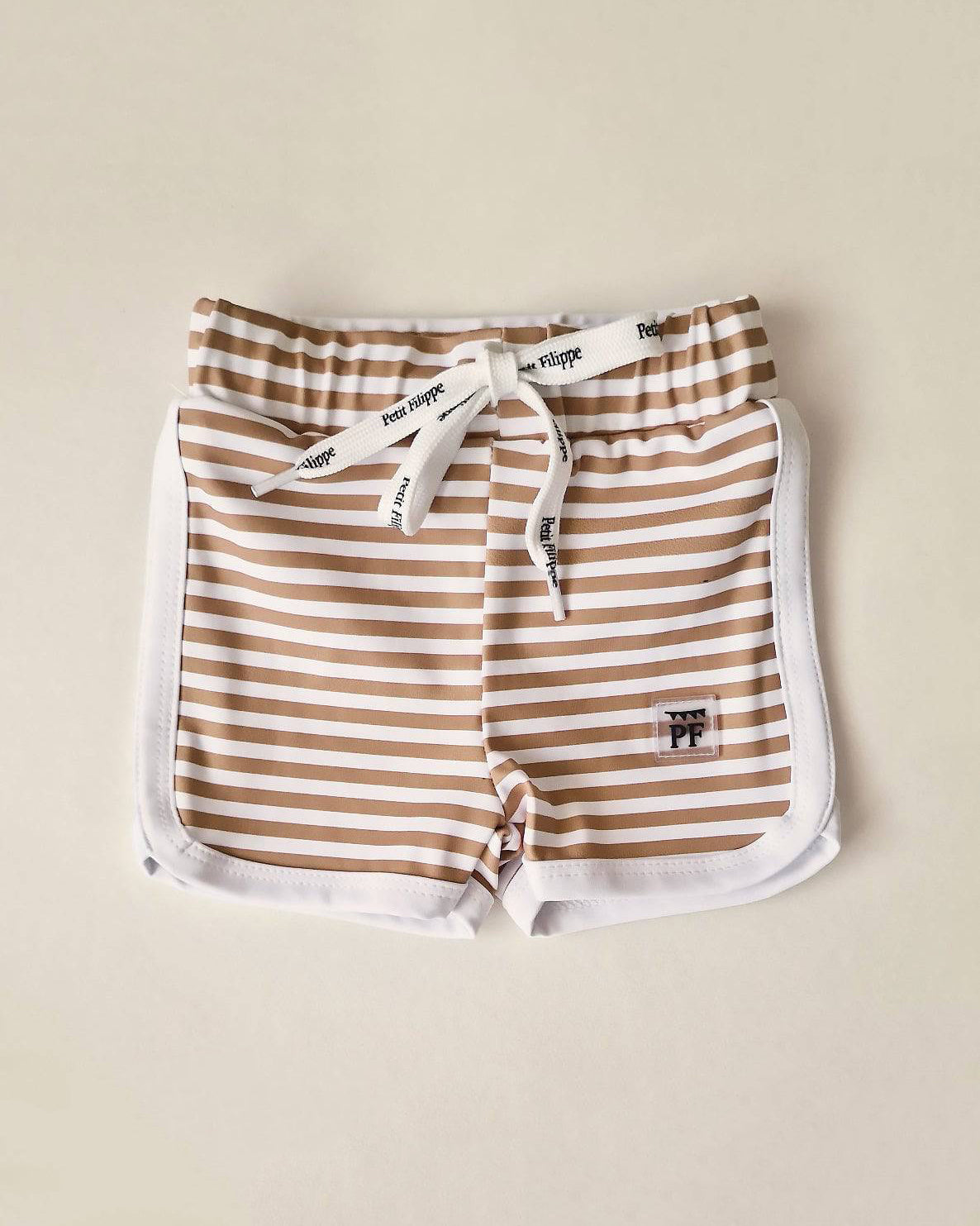 Baby Swim Shorts - UPF50+ - Striped - Petit Filippe