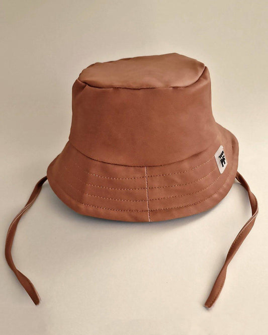 Swimwear - Bucket Hat - UPF50+ - Brick - Petit Filippe