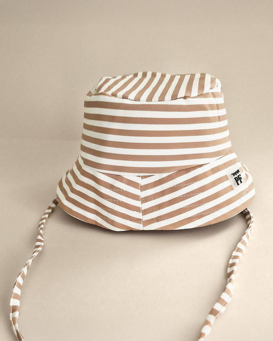 Swimwear - Bucket Hat - UPF50+ - Striped - Petit Filippe