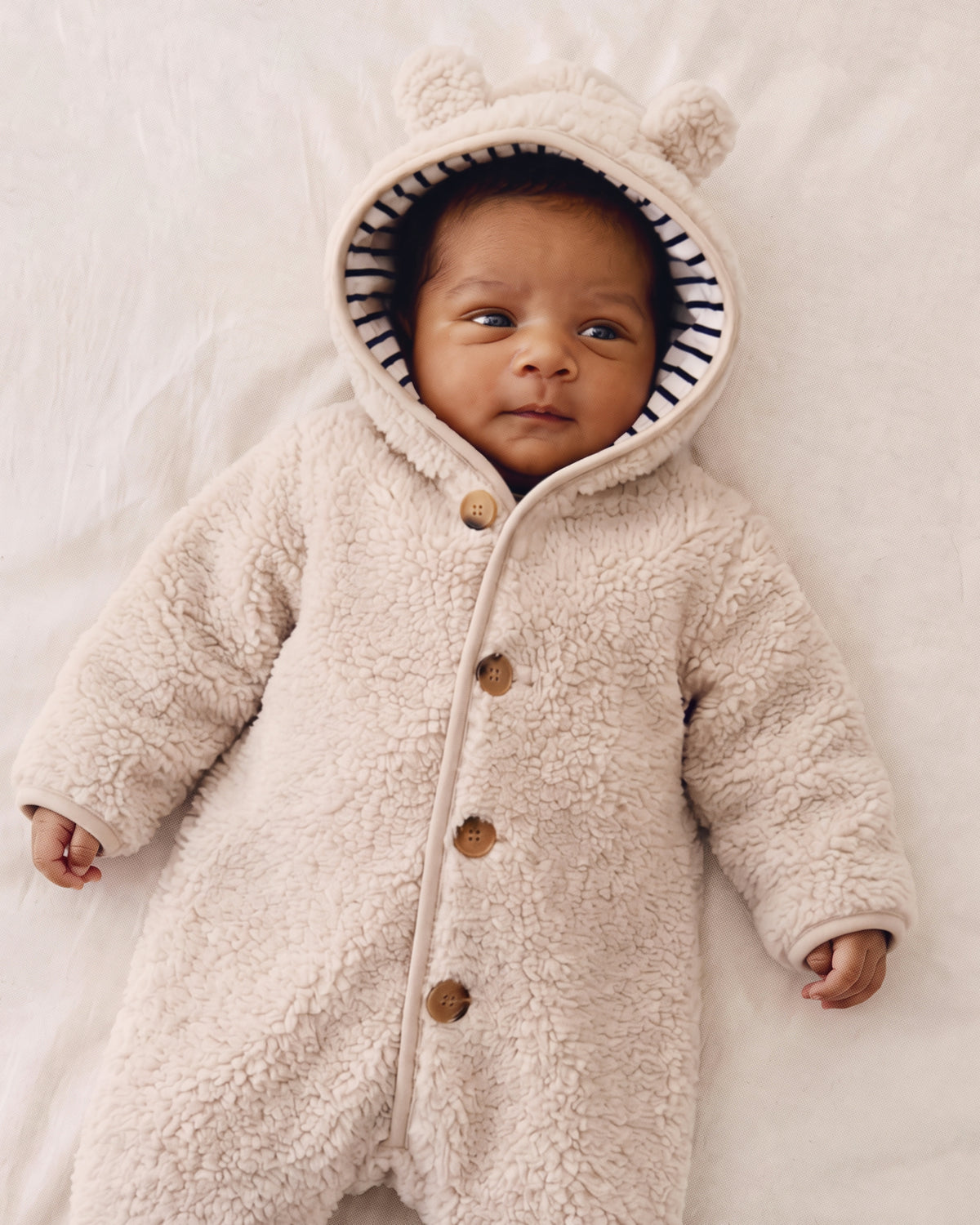 Teddy Onesie - Ecru - Petit Filippe
