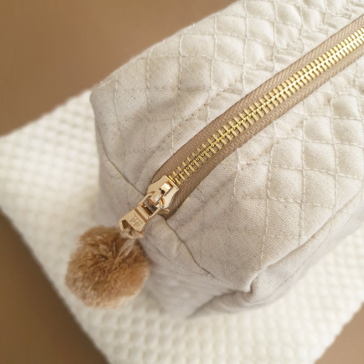 emme petite cosmetics and toiletries travel bag Quilted Toiletry Bag