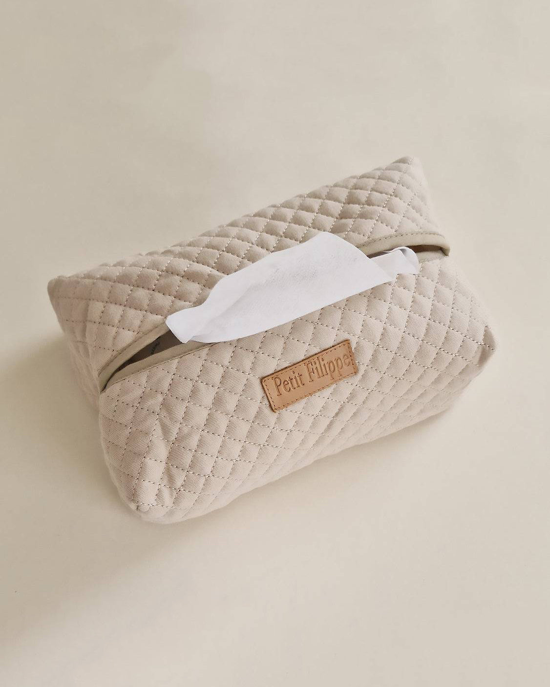 Housse de lingettes bébé - Avoine