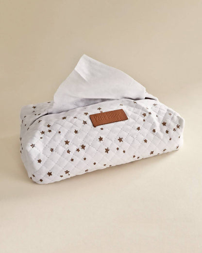 Housse de lingettes pour bébé - Étoiles