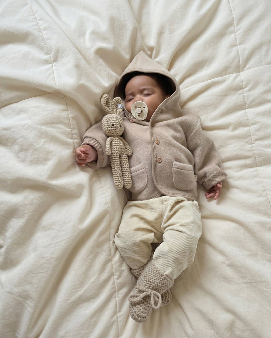 Corduroy Pants - Ecru - Petit Filippe