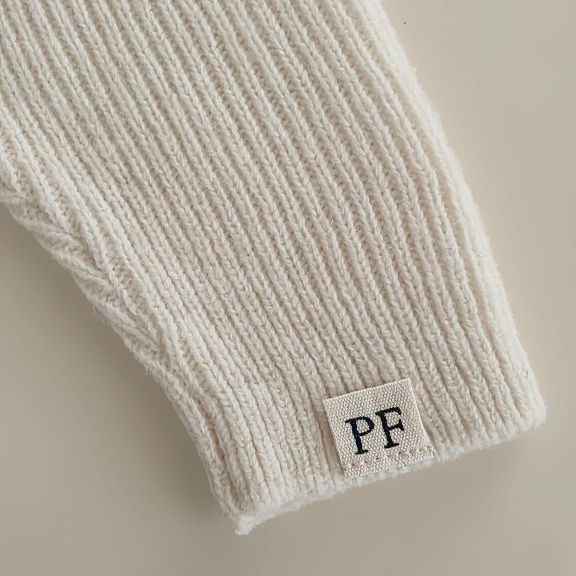 Rib Pants - Merino Wool - Ecru