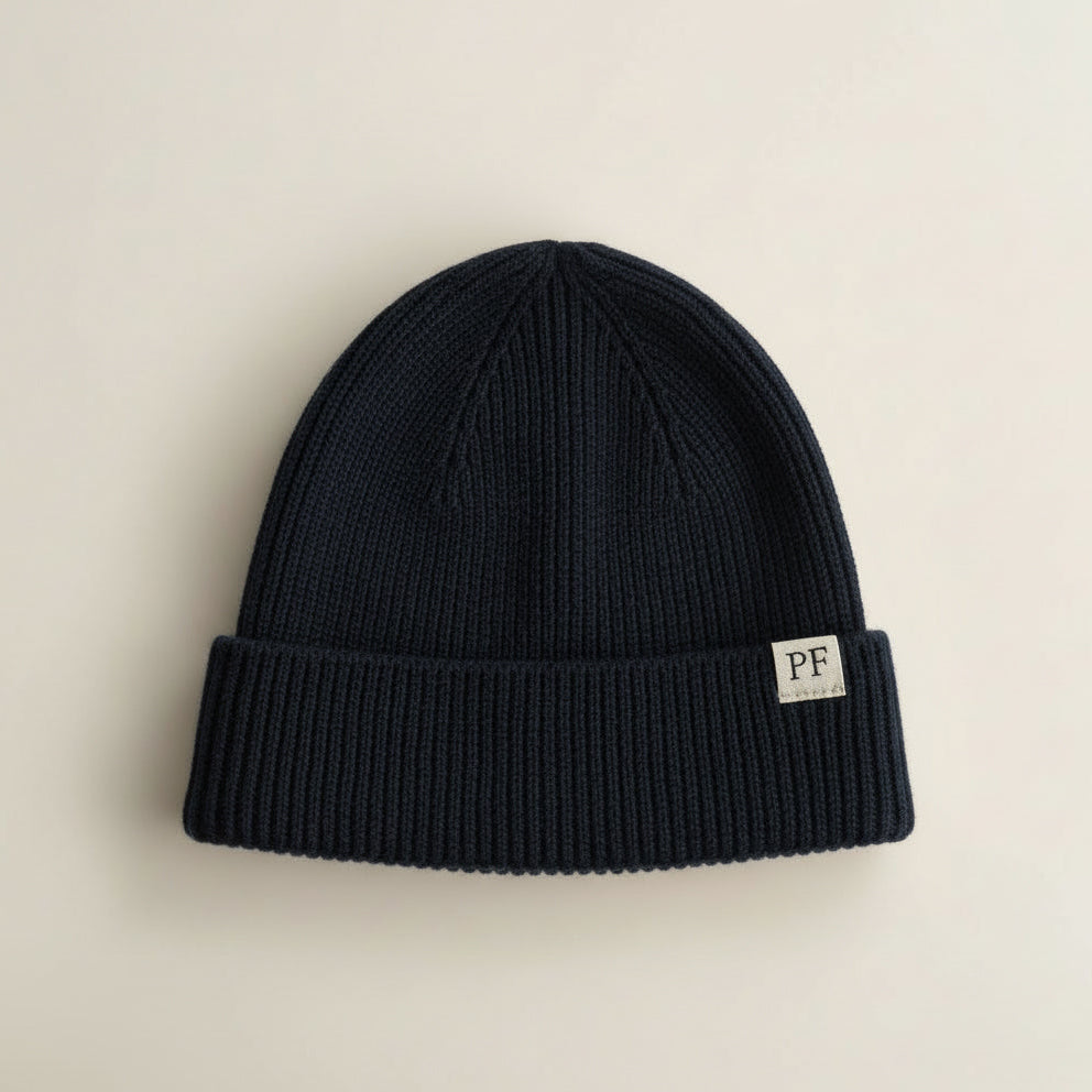 Beanie - Merino Wool - Night Blue