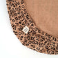 76 x 43 cm - Linen Fitted Sheet to fit our Moses Basket Mattress - Leopard - Petit Filippe