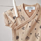 Baby Bodysuit - Short Sleeves - Botanica - Petit Filippe