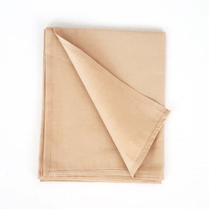 Baby - Linen Flat Sheet 90 x 110 cm - Sand - Petit Filippe