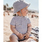 Baby Swim Playsuit - UPF50+ - Breton Stripes - Petit Filippe