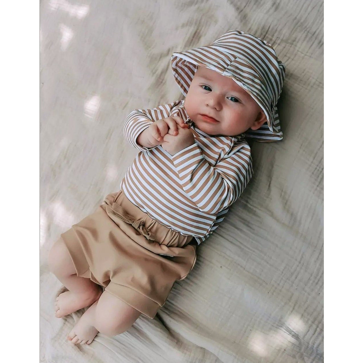 Baby Swim Shirt - UPF50+ - Striped - Petit Filippe