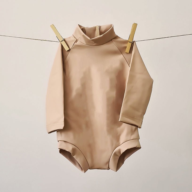Baby Swimsuit - UPF50+ - Beige - Petit Filippe