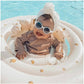 Baby Swimsuit - UPF50+ - Beige - Petit Filippe