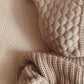 Knitted Bonnet - Cotton - Oatmeal