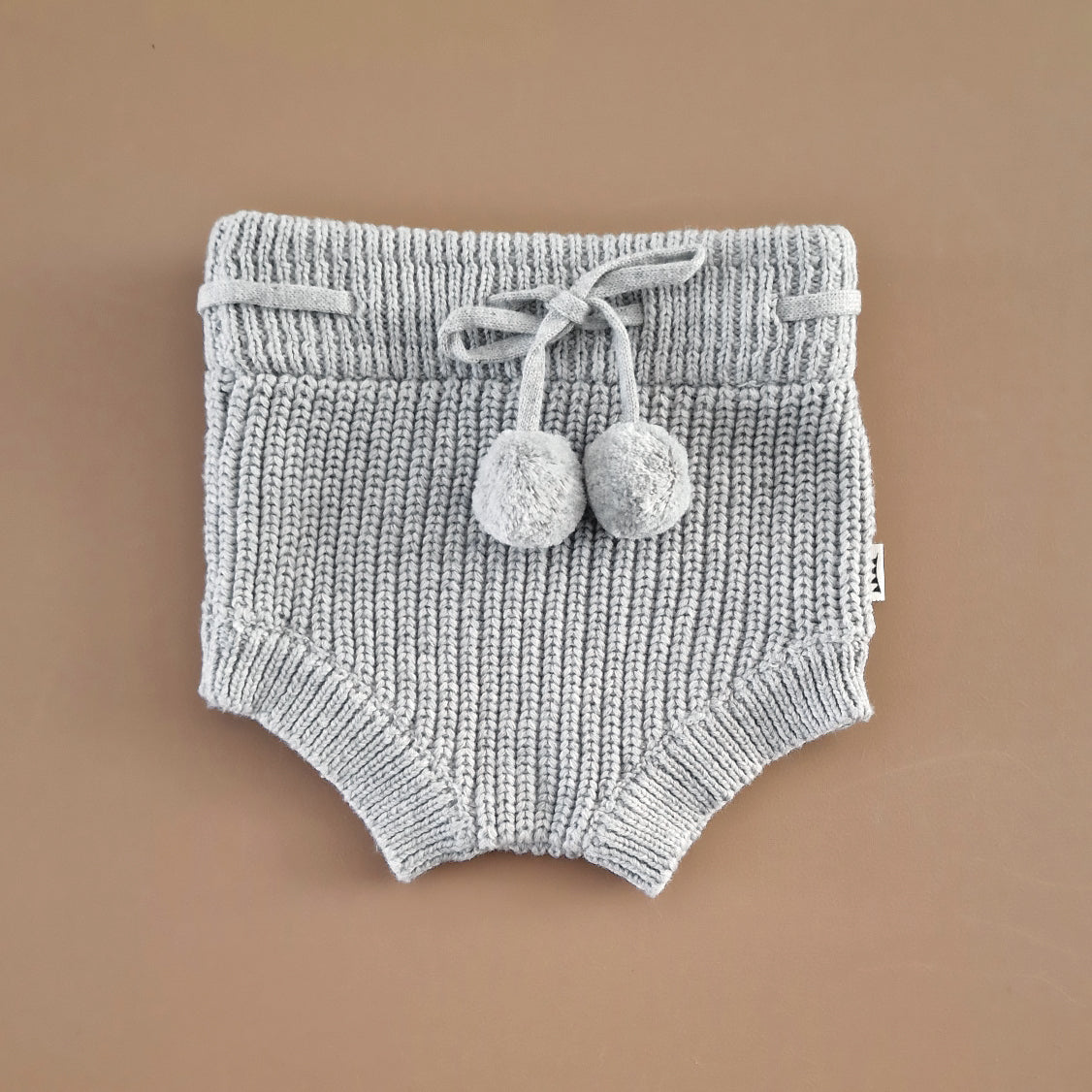 Knitted Bloomers - Cotton - Grey - Petit Filippe