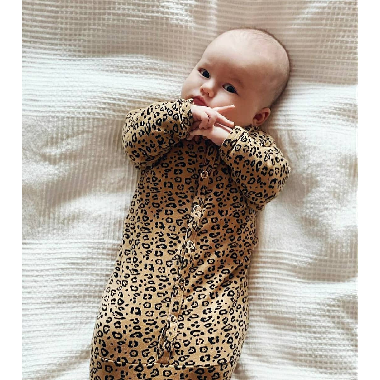 Buy DPSKY Infant Baby Girl Boy Cotton Sleeper Gown Knotted Pajamas Newborn  Sleepwear Sleeping Bag with Headband&Hat at Amazon.in