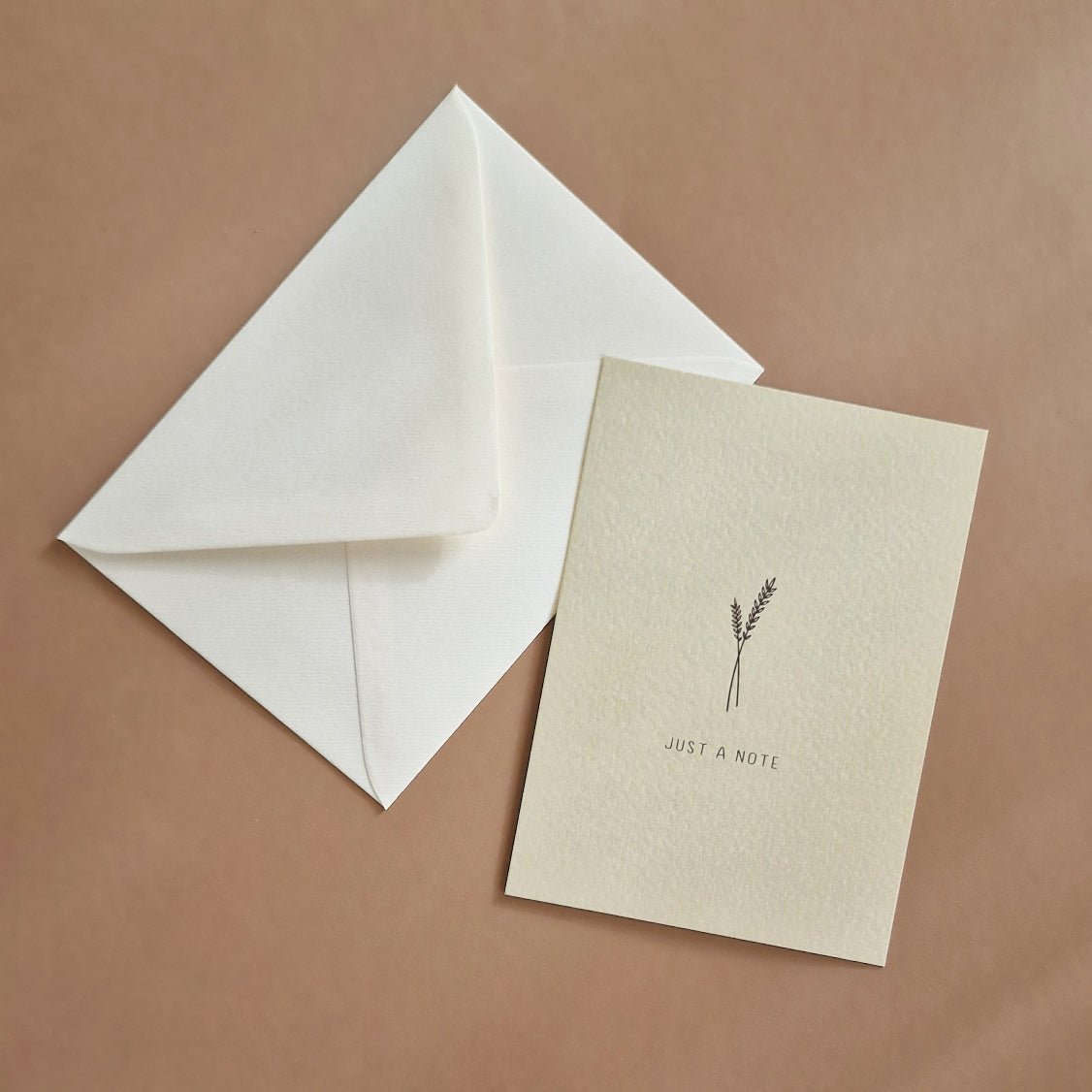 Postcard & Envelope - Just a note - Petit Filippe
