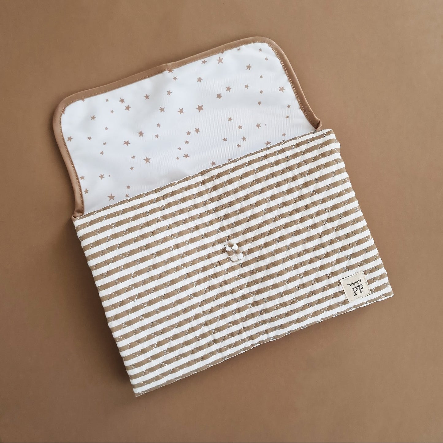 Quilted Changing Mat - Striped - Petit Filippe