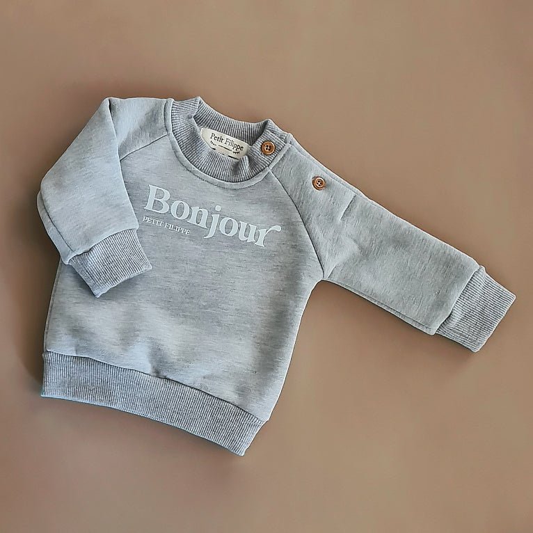 Sweatshirt - Grey - Petit Filippe