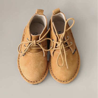 Toddlers - Desert Boots - Ochre - Petit Filippe